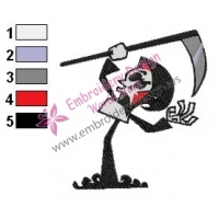 The Grim Adventures of Billy and Mandy Embroidery Design 18